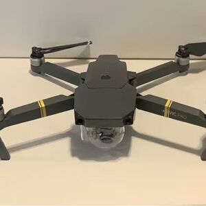 DJI Drone with Black and Gold Accents